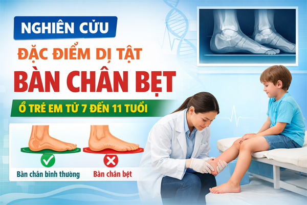 NGHIÊN CỨU ĐẶC ĐIỂM DỊ TẬT BÀN CHÂN BẸT Ở TRẺ EM TỪ 7 ĐẾN 11 TUỔI