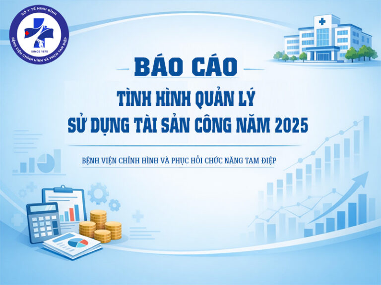 Báo cáo Tình hình quản lý, Sử dụng tài sản công năm 2025