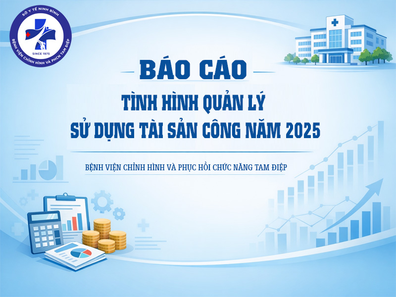 Báo cáo Tình hình quản lý, Sử dụng tài sản công năm 2025