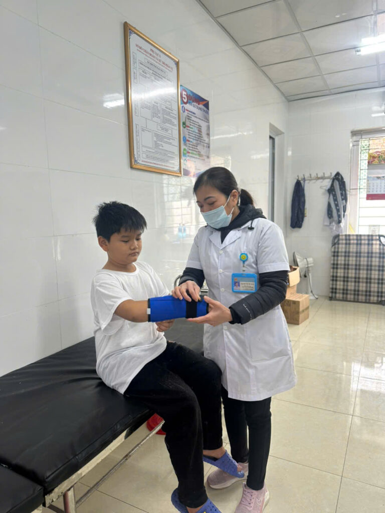Khuôn viên Bệnh viện Chỉnh hình và Phục hồi Chức năng Tam Điệp