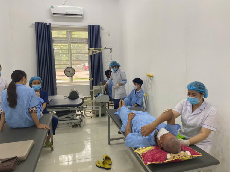Hoạt động tại Bệnh viện Chỉnh hình và Phục hồi Chức năng Tam Điệp