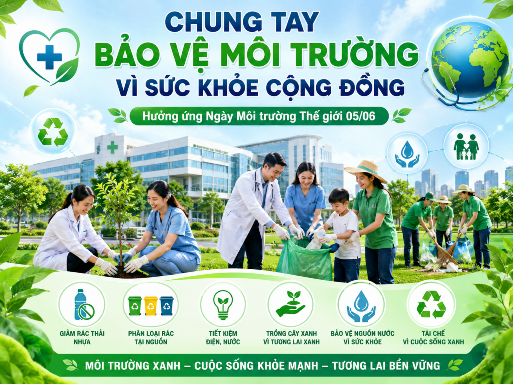 HƯỞNG ỨNG NGÀY MÔI TRƯỜNG THẾ GIỚI 05/06 - CHUNG TAY BẢO VỆ MÔI TRƯỜNG VÌ SỨC KHỎE CỘNG ĐỒNG HƯỞNG ỨNG NGÀY MÔI TRƯỜNG THẾ GIỚI 05/06 – CHUNG TAY BẢO VỆ MÔI TRƯỜNG VÌ SỨC KHỎE CỘNG ĐỒNG