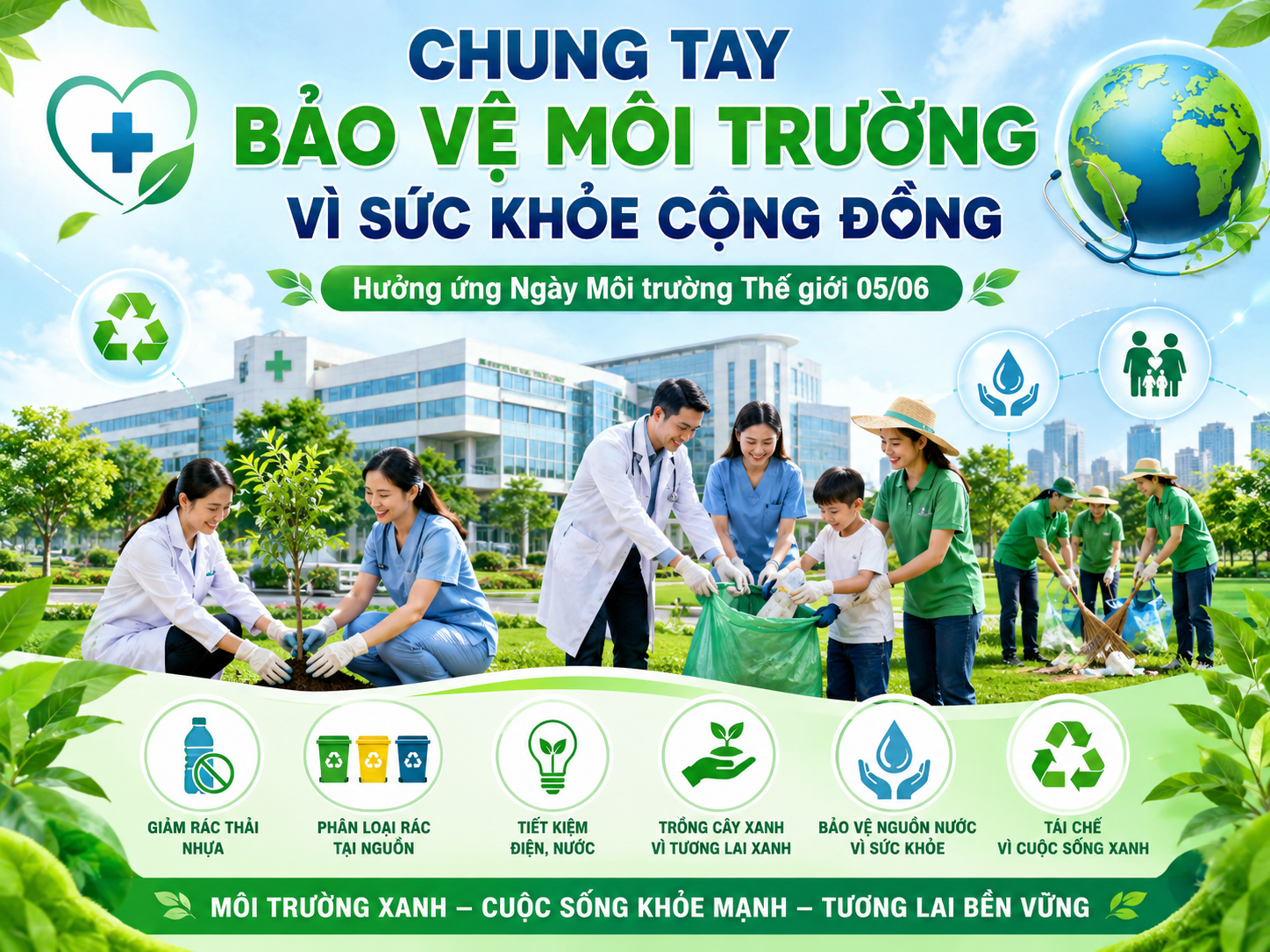 Hưởng ứng ngày môi trường thế giới 05/06