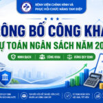 QUYẾT ĐỊNH CÔNG KHAI TÌNH HÌNH THỰC HIỆN DỰ TOÁN QUÝ II, 6 THÁNG NĂM 2026
