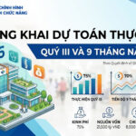 CÔNG KHAI TÌNH HÌNH THỰC HIỆN DỰ TOÁN QUÝ III, 9 THÁNG NĂM 2026
